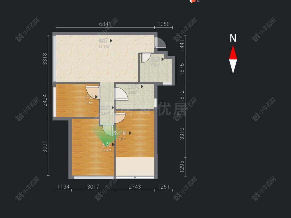 常州学府名门花苑在售二手房房源户型图_小牛看房