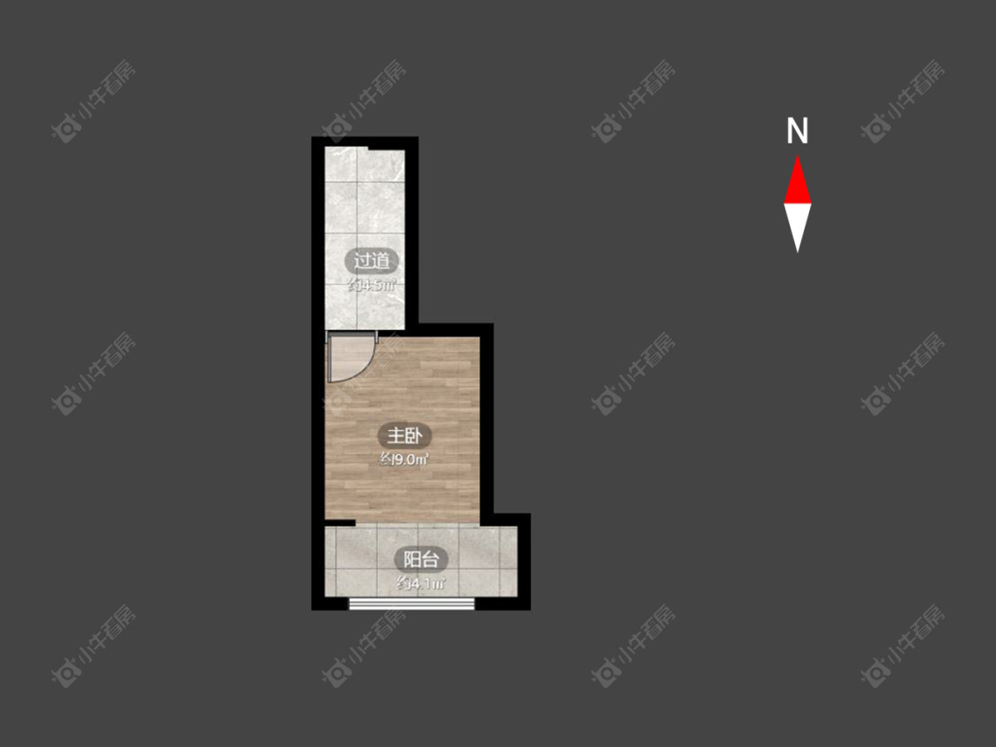 常州滨江明珠城东区在售二手房房源户型图_小牛看房