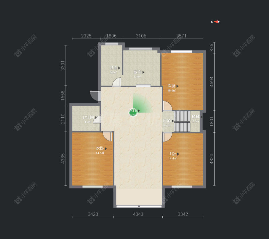 常州春天花园在售二手房房源户型图_小牛看房