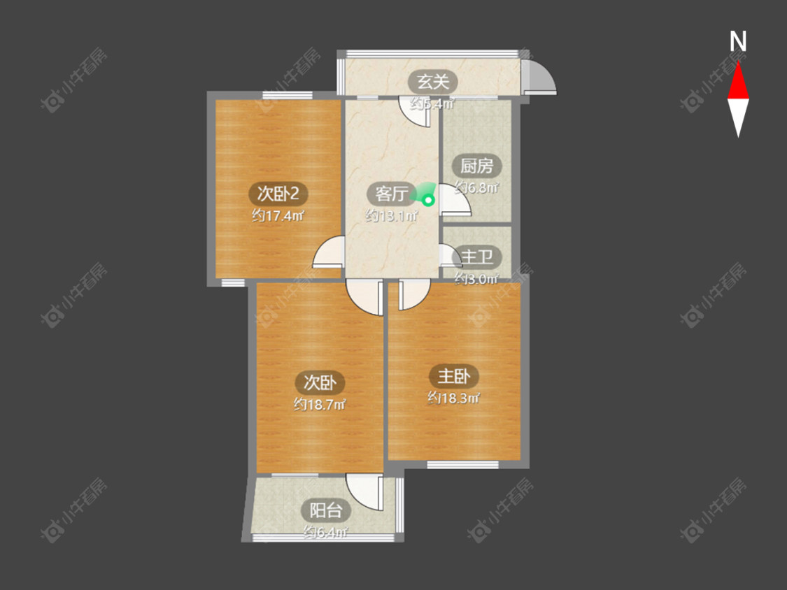 常州机械新村在售二手房房源户型图_小牛看房