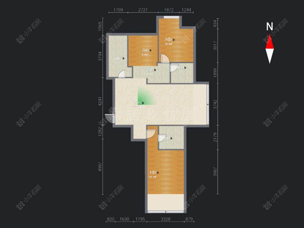 常州景瑞英郡在售二手房房源户型图_小牛看房