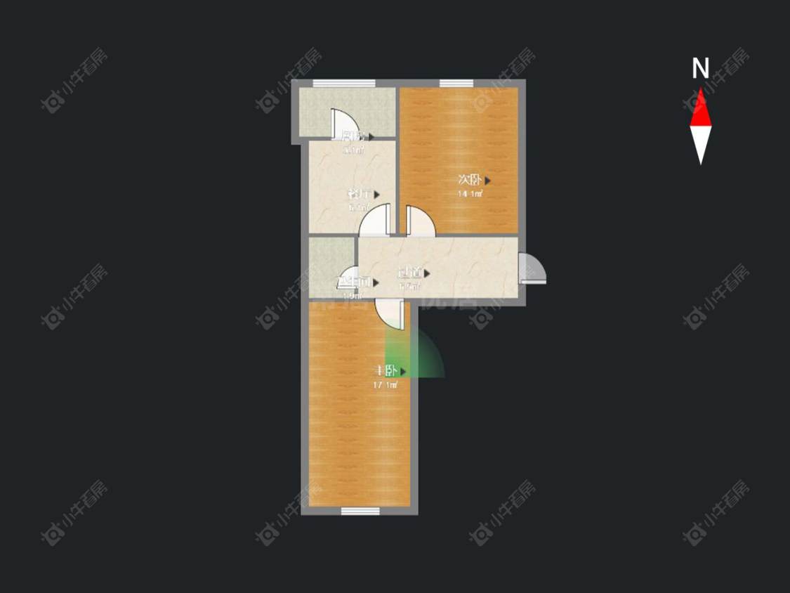 常州工房南区在售二手房房源户型图_小牛看房