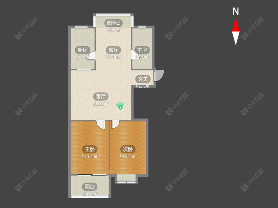 常州春草塘在售二手房房源户型图_小牛看房