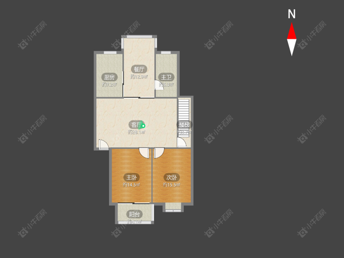 常州金江苑三村二区在售二手房房源户型图_小牛看房