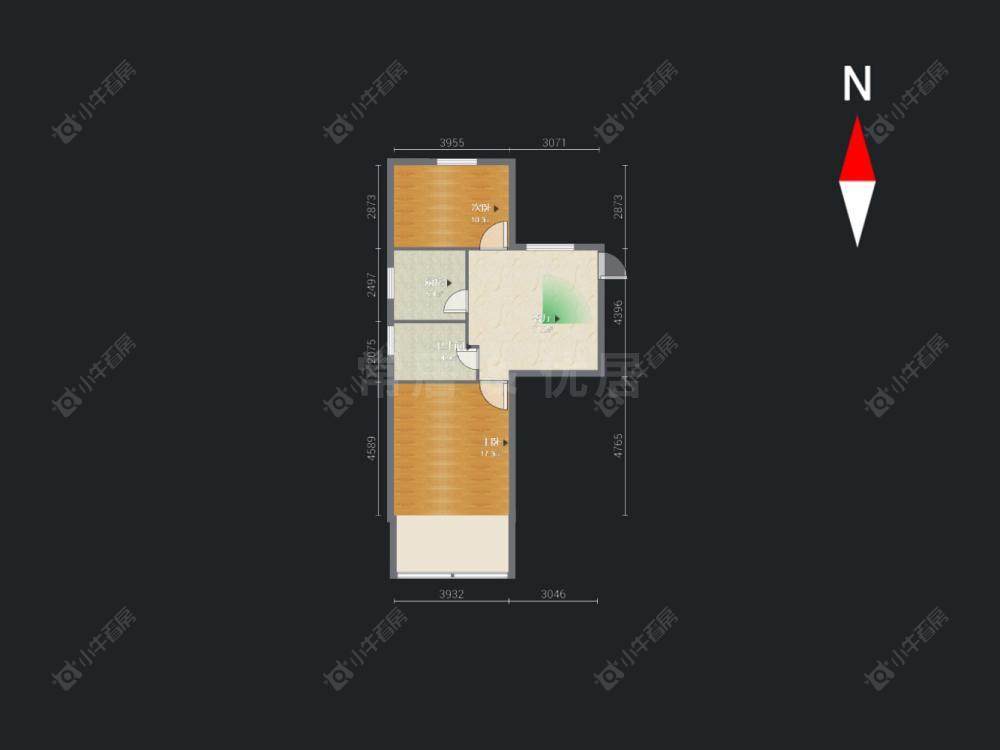 常州红梅东村在售二手房房源户型图_小牛看房