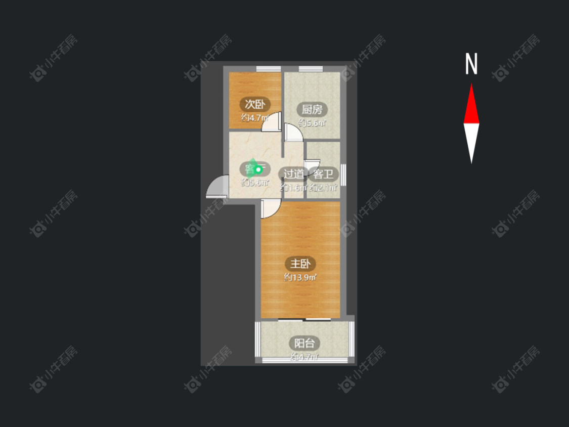 常州玉带路在售二手房房源户型图_小牛看房