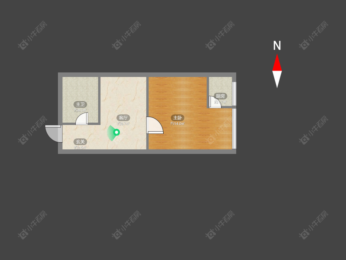 常州金色新城西区在售二手房房源户型图_小牛看房