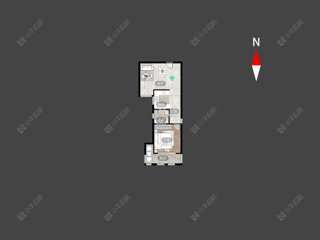 常州置信商务广场在售二手房房源户型图_小牛看房