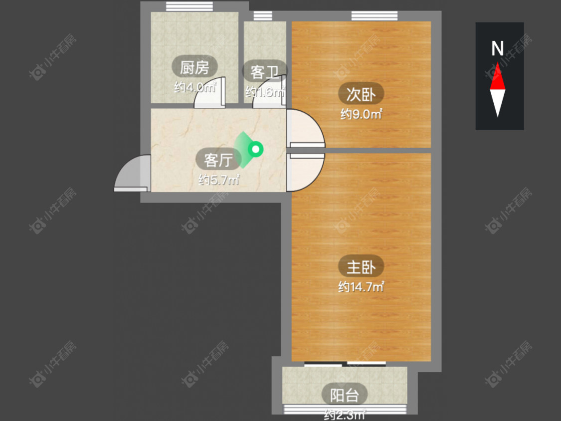 常州工房北区在售二手房房源户型图_小牛看房