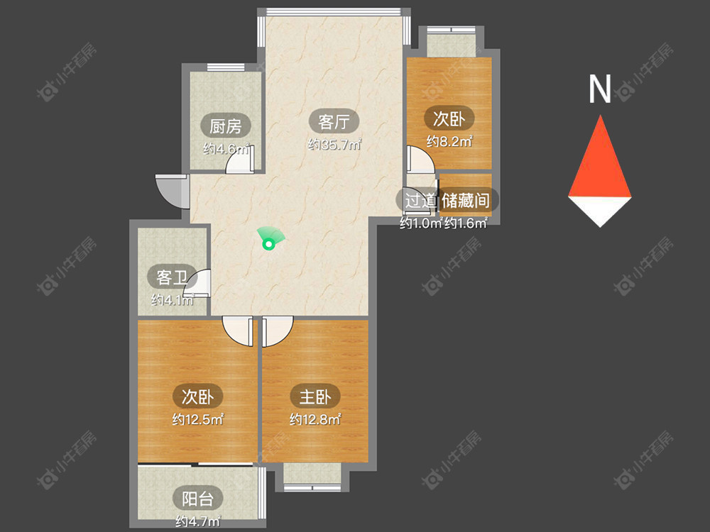 常州金禧园(钟楼)在售二手房房源户型图_小牛看房