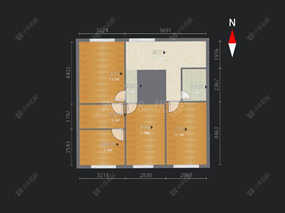 常州桃园新村在售二手房房源户型图_小牛看房