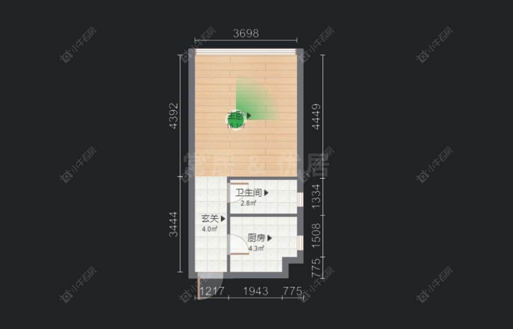 常州怡康花园在售二手房房源户型图_小牛看房