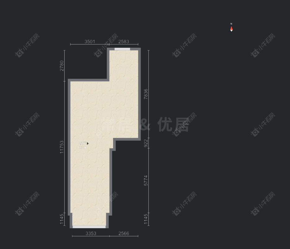 常州金谷公寓在售二手房房源户型图_小牛看房