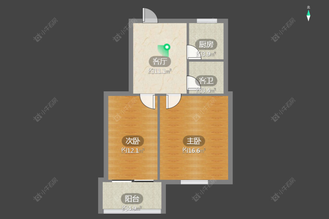 常州丽华三村在售二手房房源户型图_小牛看房