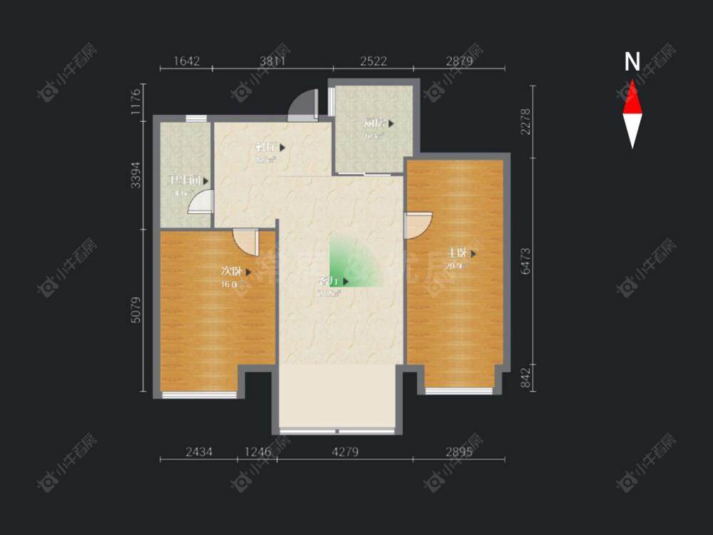 常州阳光龙庭在售二手房房源户型图_小牛看房