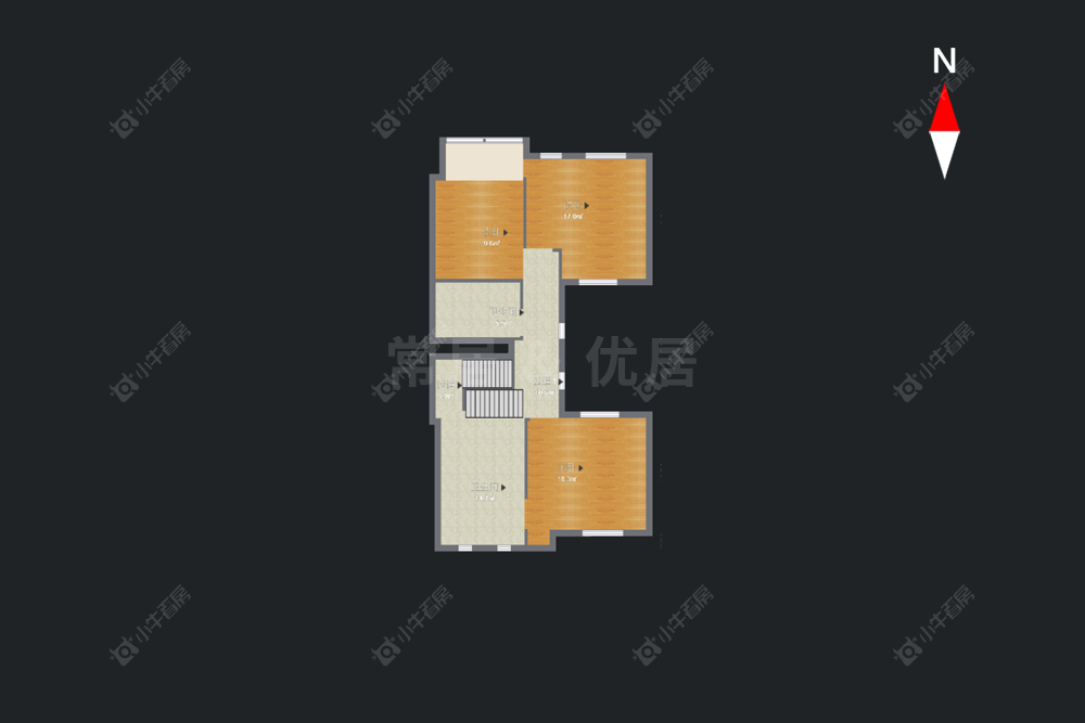 常州新城公馆别墅区在售二手房房源户型图_小牛看房