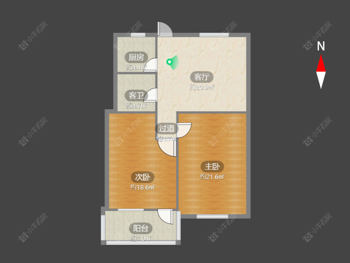 常州建行宿舍（红梅）在售二手房房源户型图_小牛看房