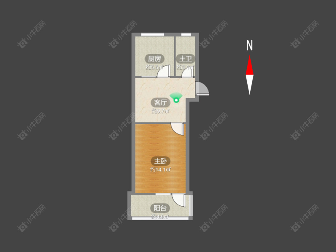 常州县北新村在售二手房房源户型图_小牛看房