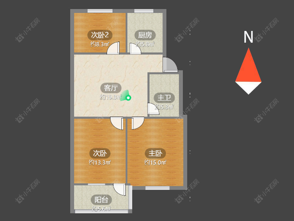 常州湾里新村在售二手房房源户型图_小牛看房