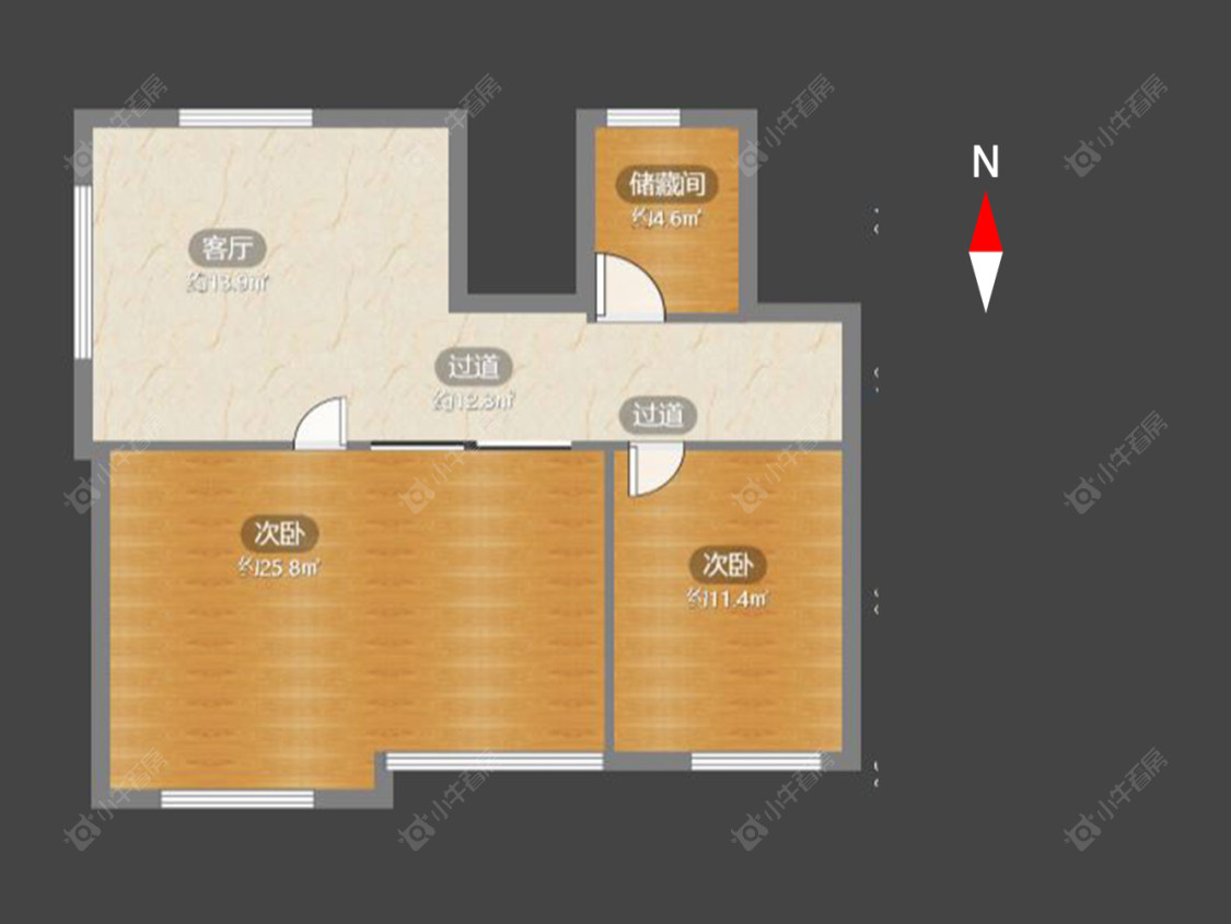 常州腾龙苑东区在售二手房房源户型图_小牛看房