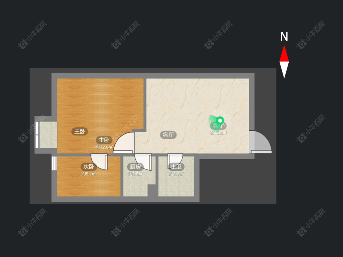 常州金鼎公寓在售二手房房源户型图_小牛看房