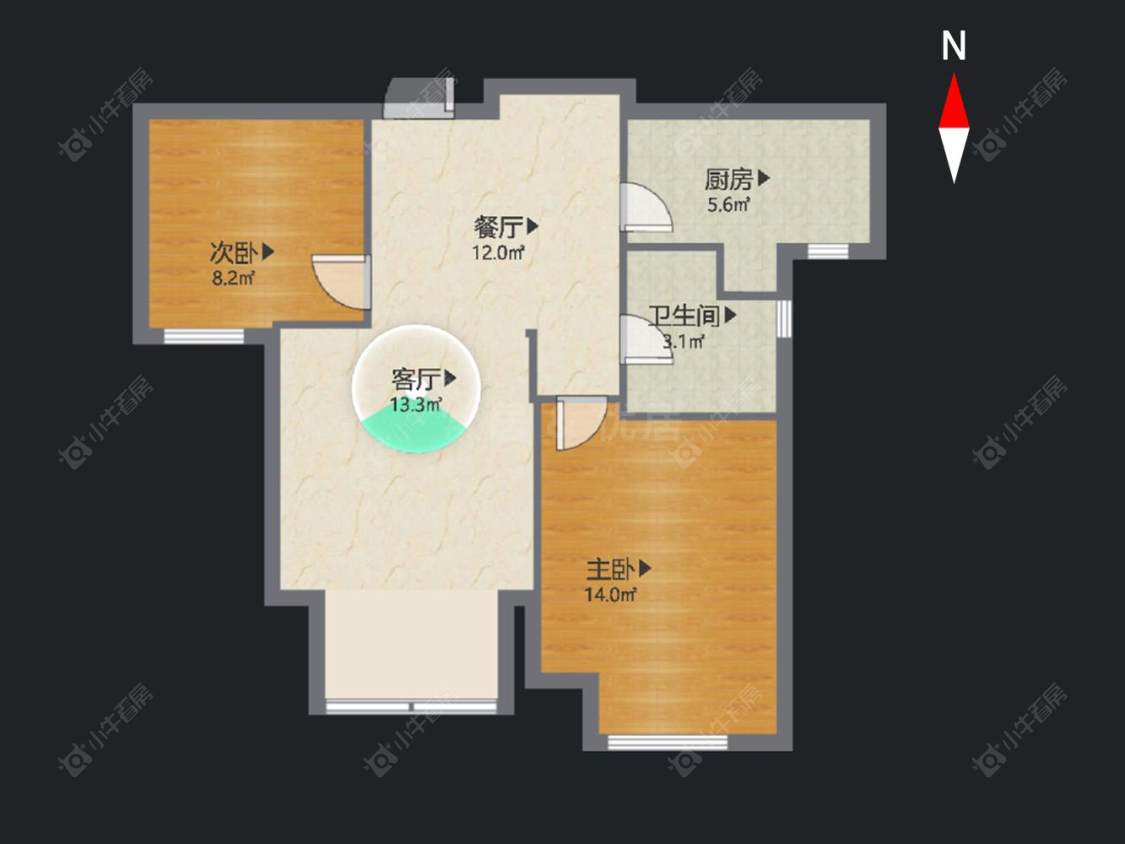 常州香溢紫郡一期在售二手房房源户型图_小牛看房