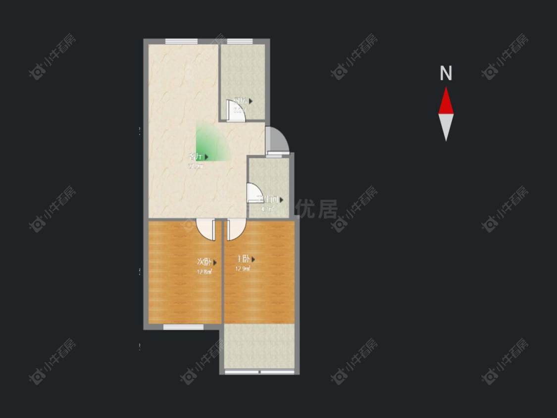 常州泰山一村在售二手房房源户型图_小牛看房