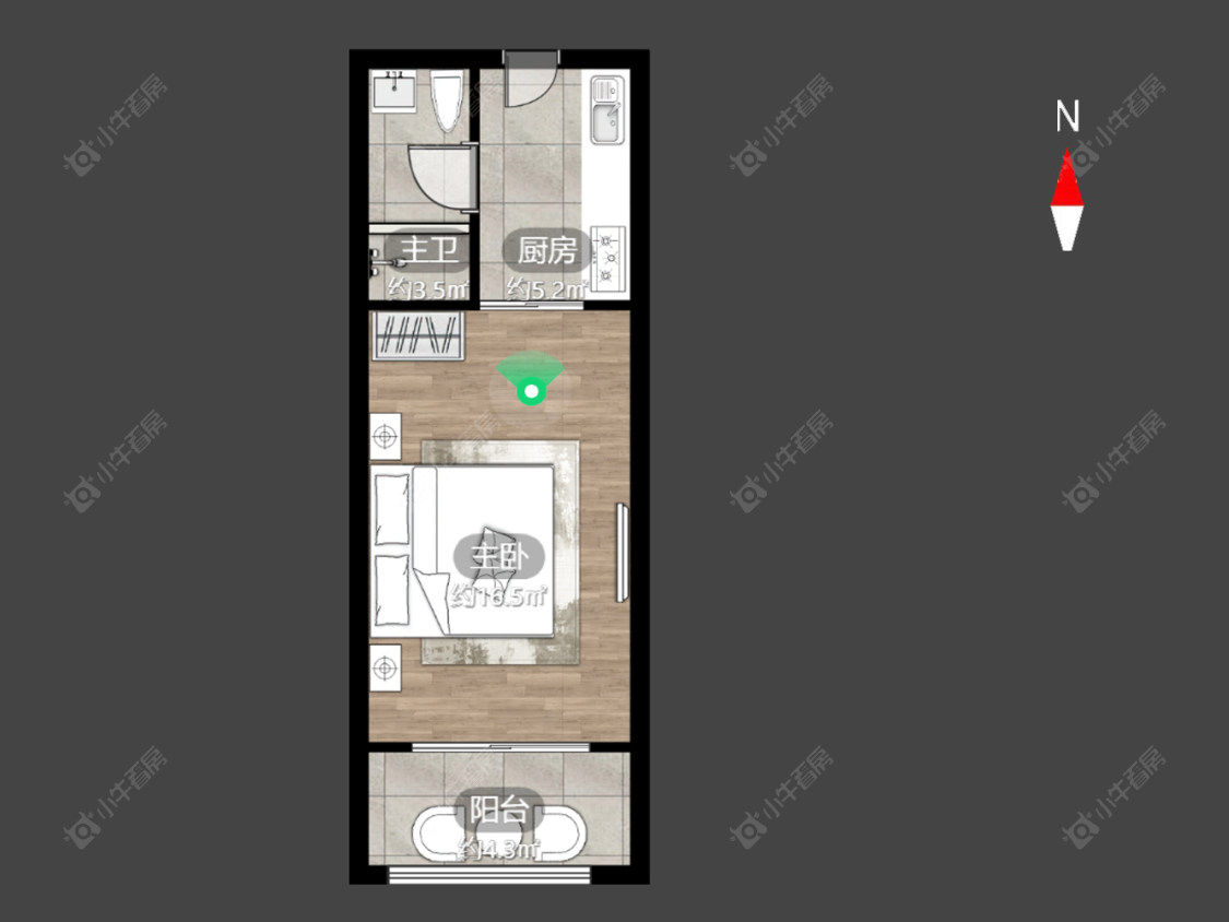 常州海伦小屋在售二手房房源户型图_小牛看房