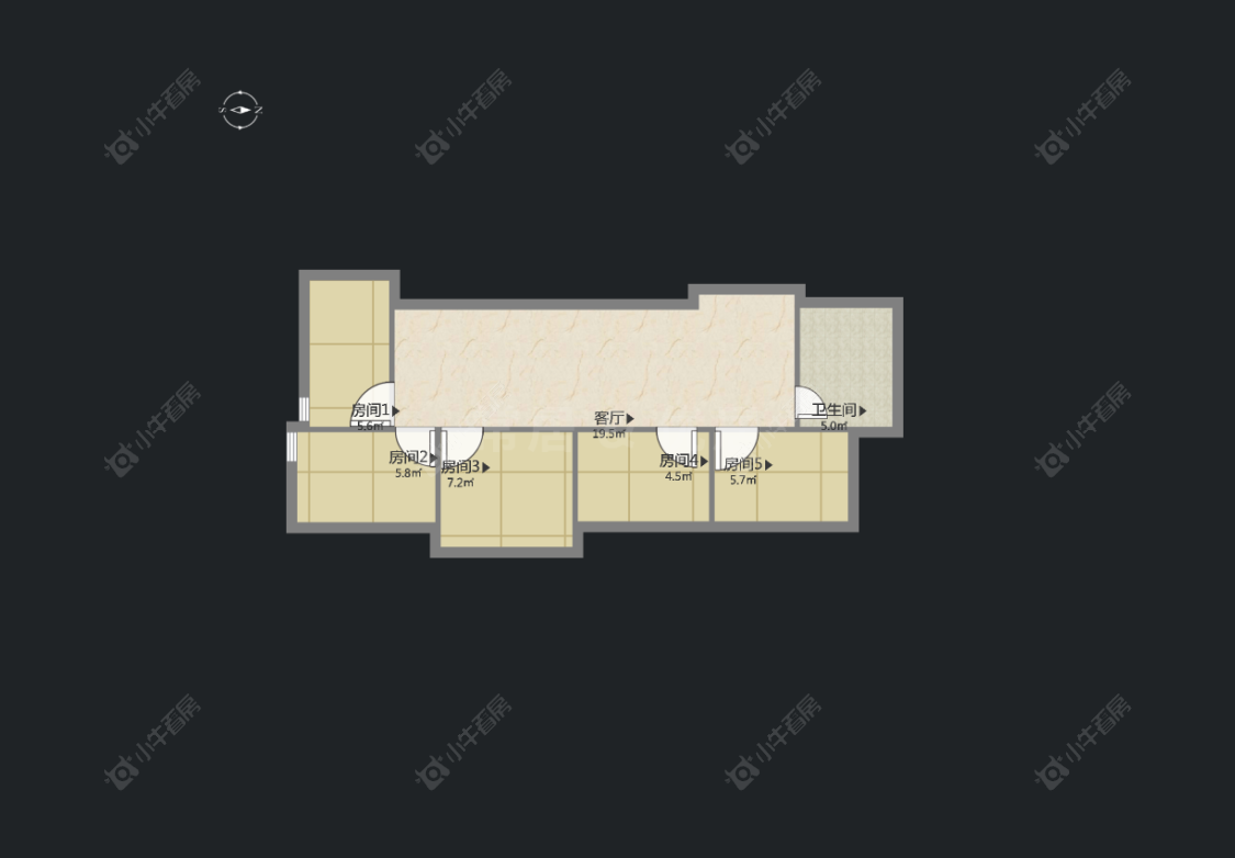 常州朝阳二村在售二手房房源户型图_小牛看房