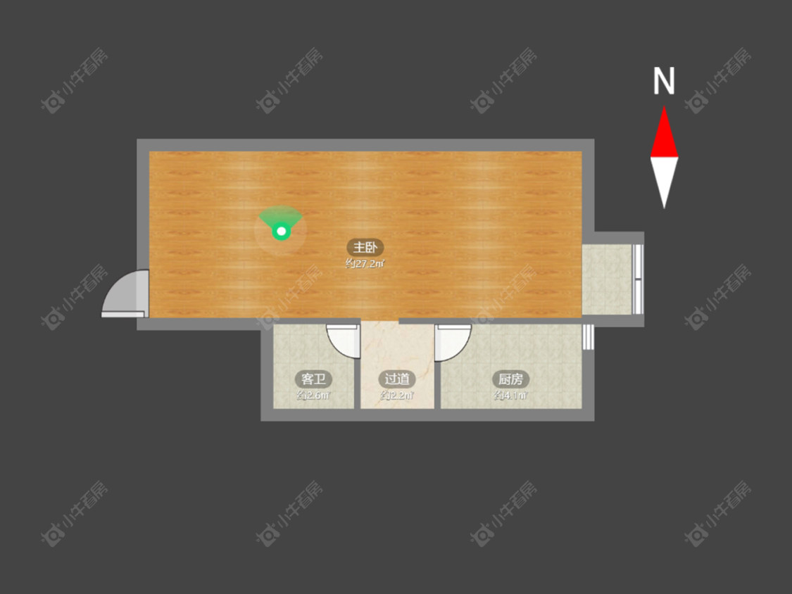 常州金鼎公寓在售二手房房源户型图_小牛看房