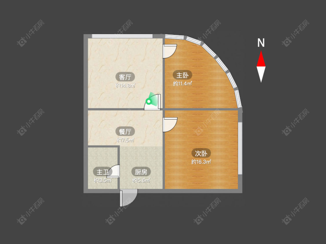 常州融锦融御华庭在售二手房房源户型图_小牛看房