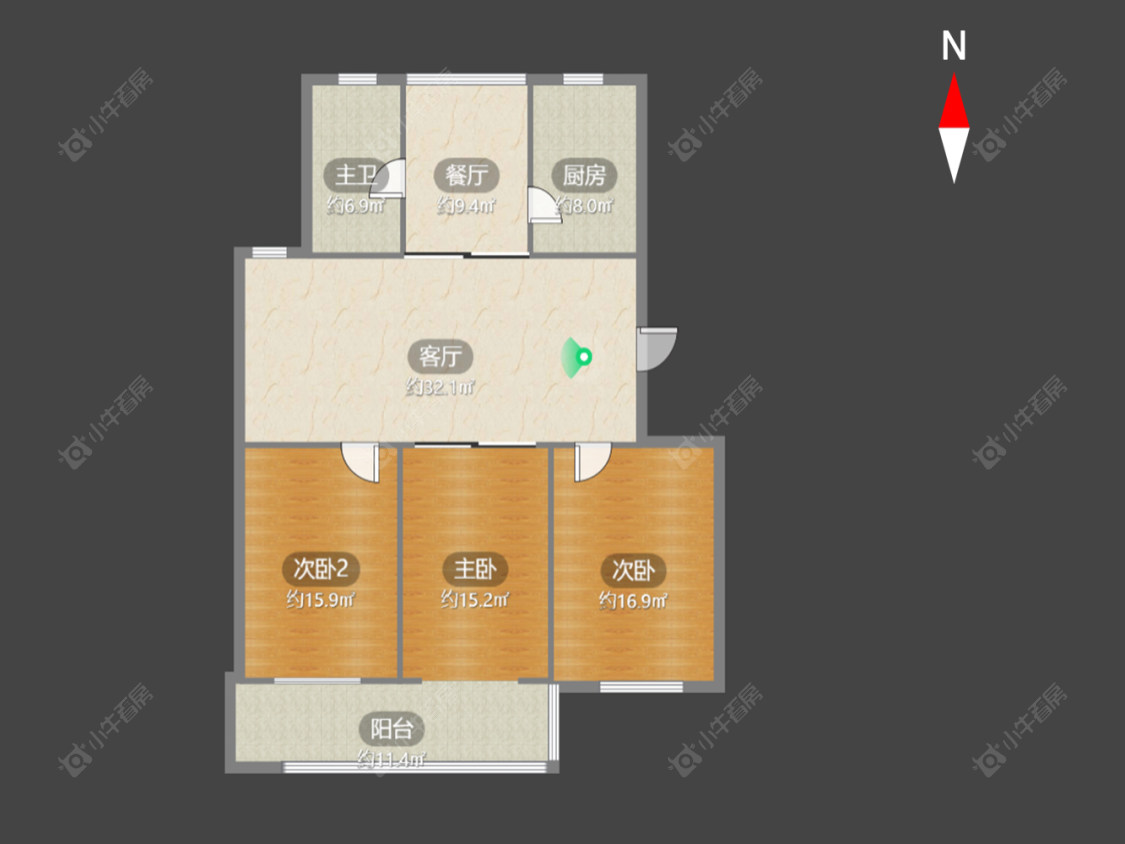 常州刘家塘小区（西城）在售二手房房源户型图_小牛看房