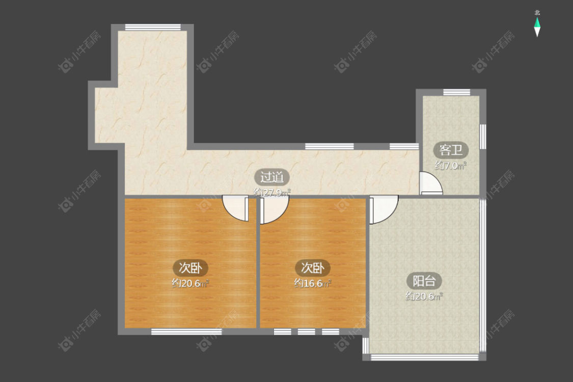 常州府河名居在售二手房房源户型图_小牛看房