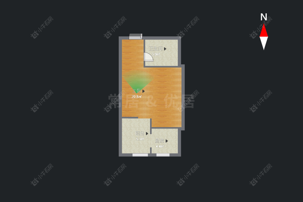 常州万博生活广场在售二手房房源户型图_小牛看房