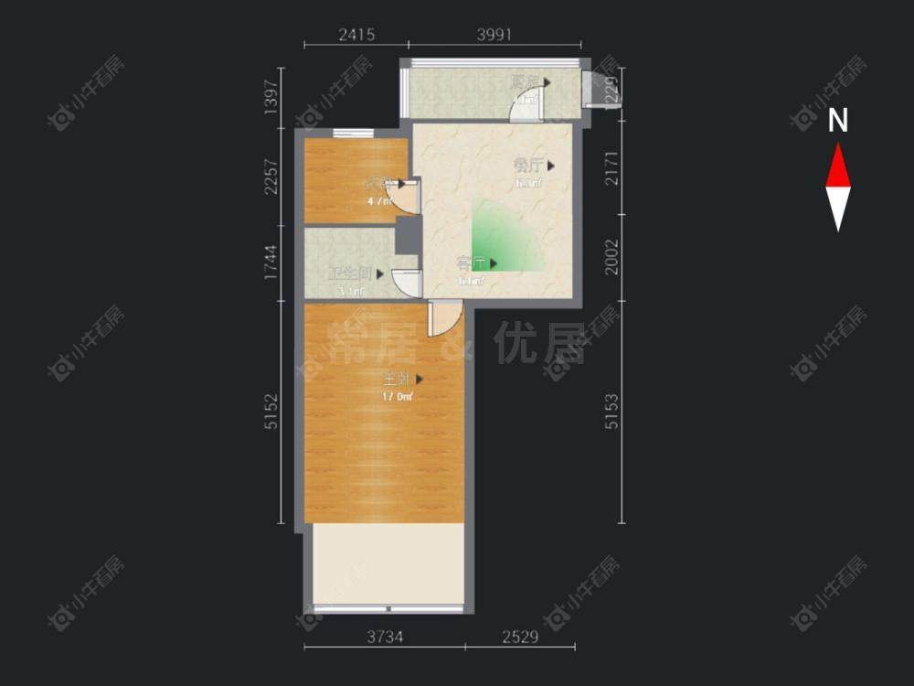 常州红梅新村在售二手房房源户型图_小牛看房