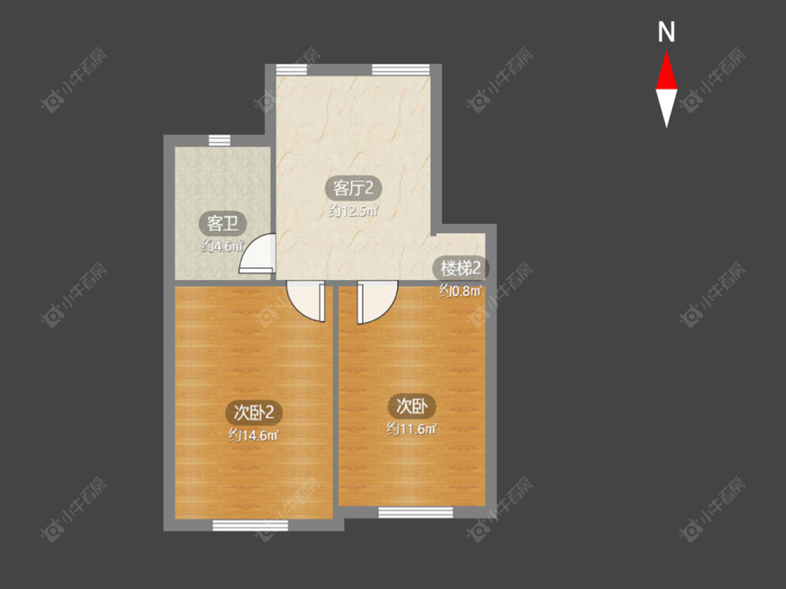 常州文荟苑北区在售二手房房源户型图_小牛看房