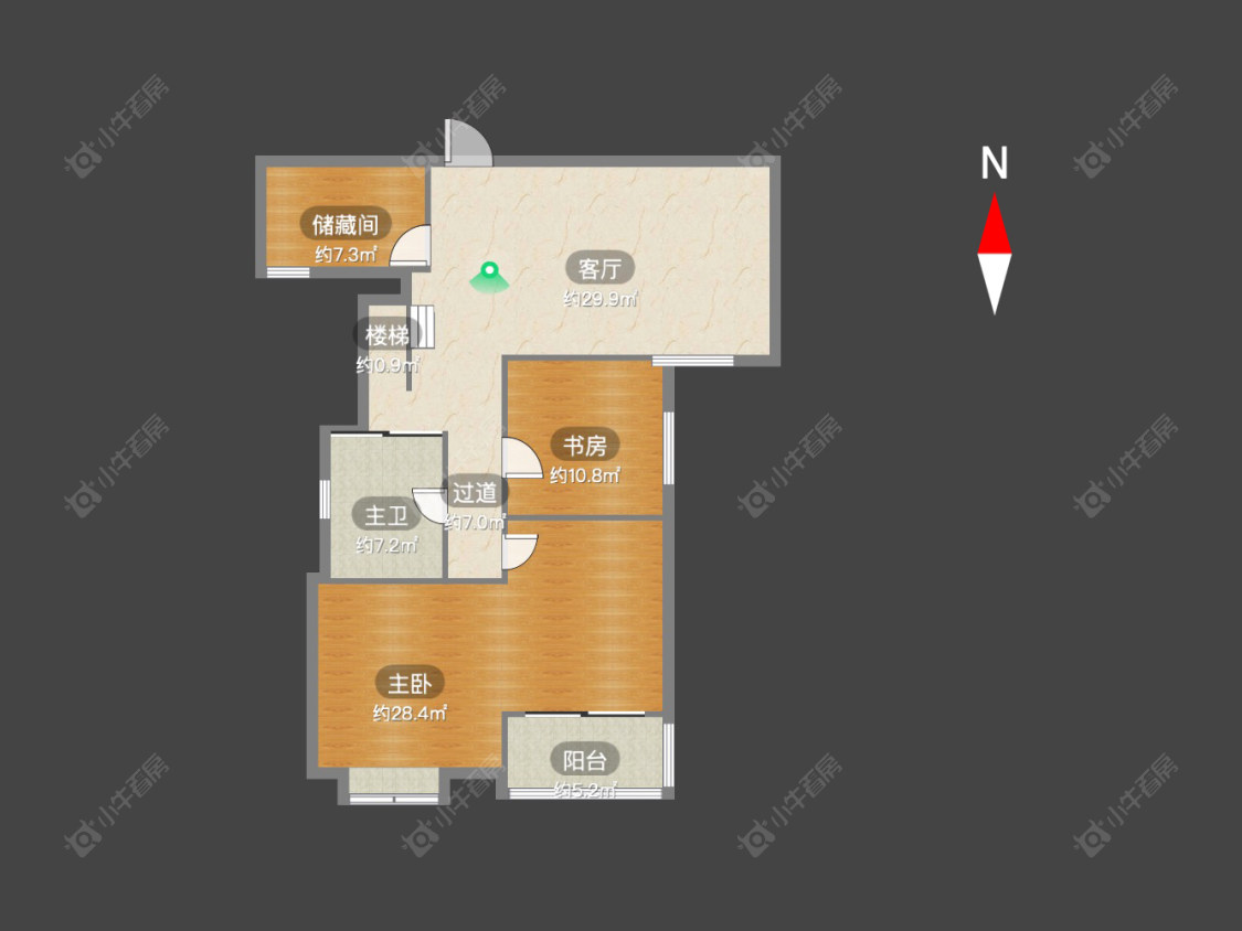 常州怀德名园在售二手房房源户型图_小牛看房