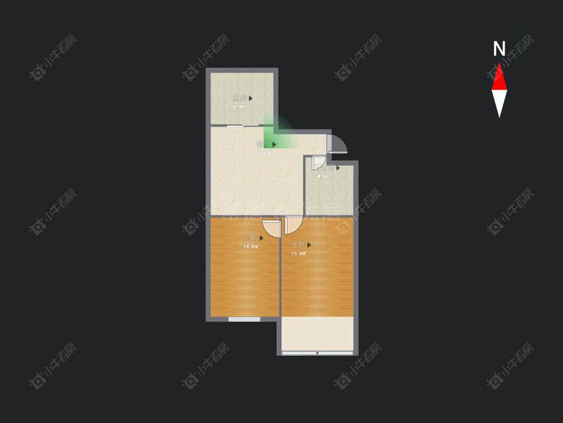 常州圩墩新村在售二手房房源户型图_小牛看房